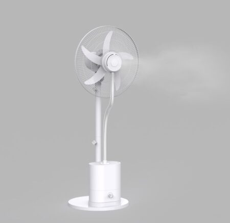 Warenkraft Standventilator mit Wasser Sprühnebel Ventilator11.jpg